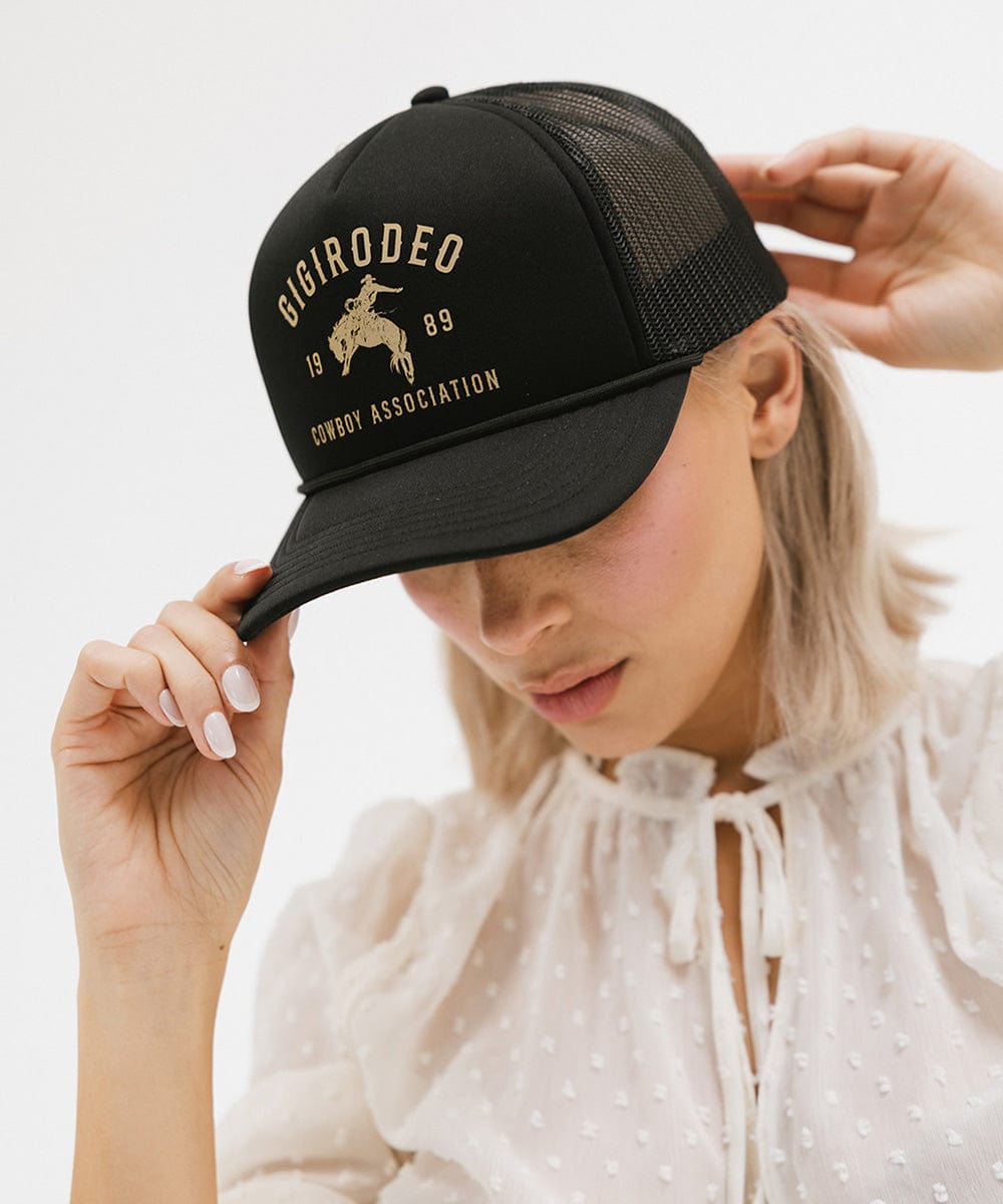 Gigi Rodeo Trucker Hat GIGI PIP