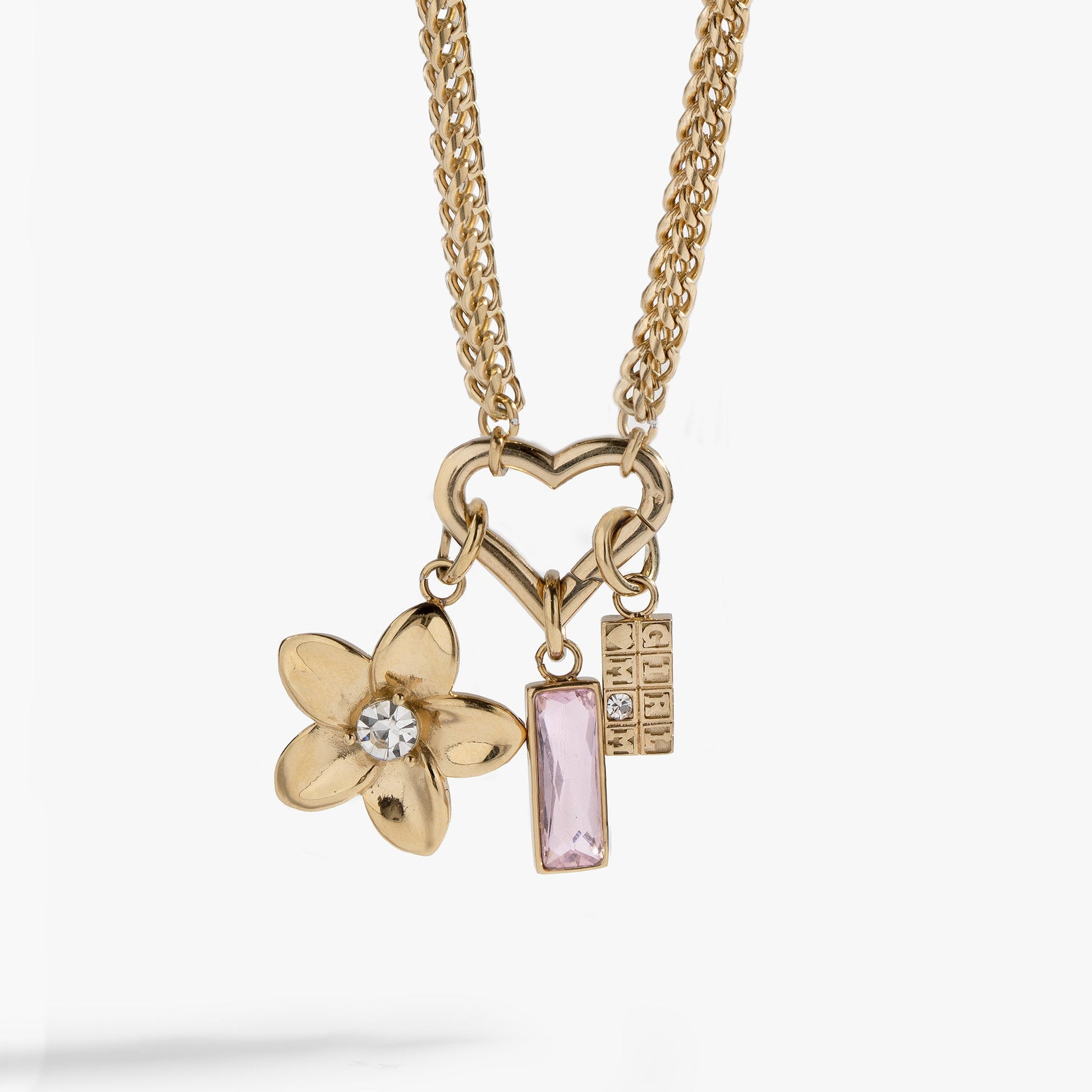 Girl Mom Interchangeable Charm Necklace ALEX AND ANI