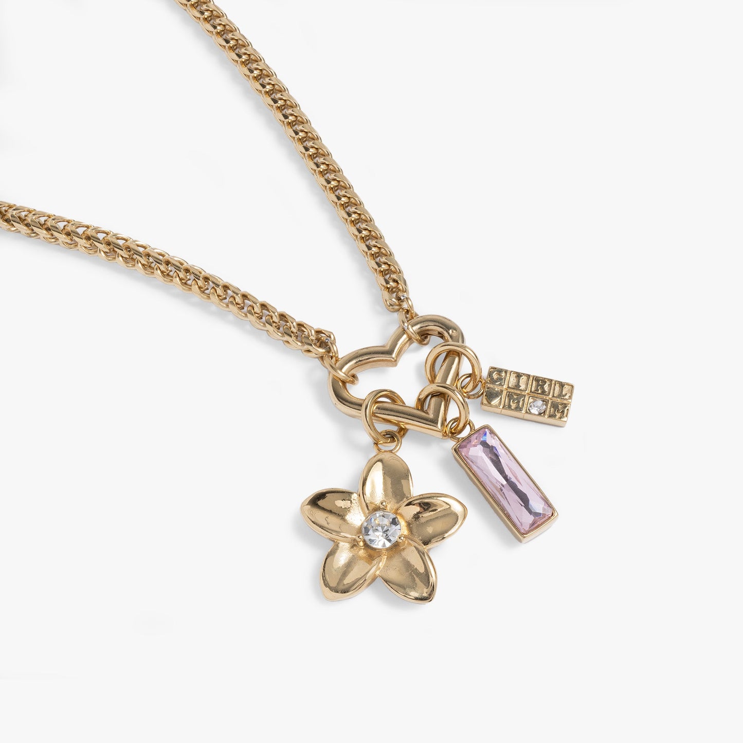 Girl Mom Interchangeable Charm Necklace ALEX AND ANI