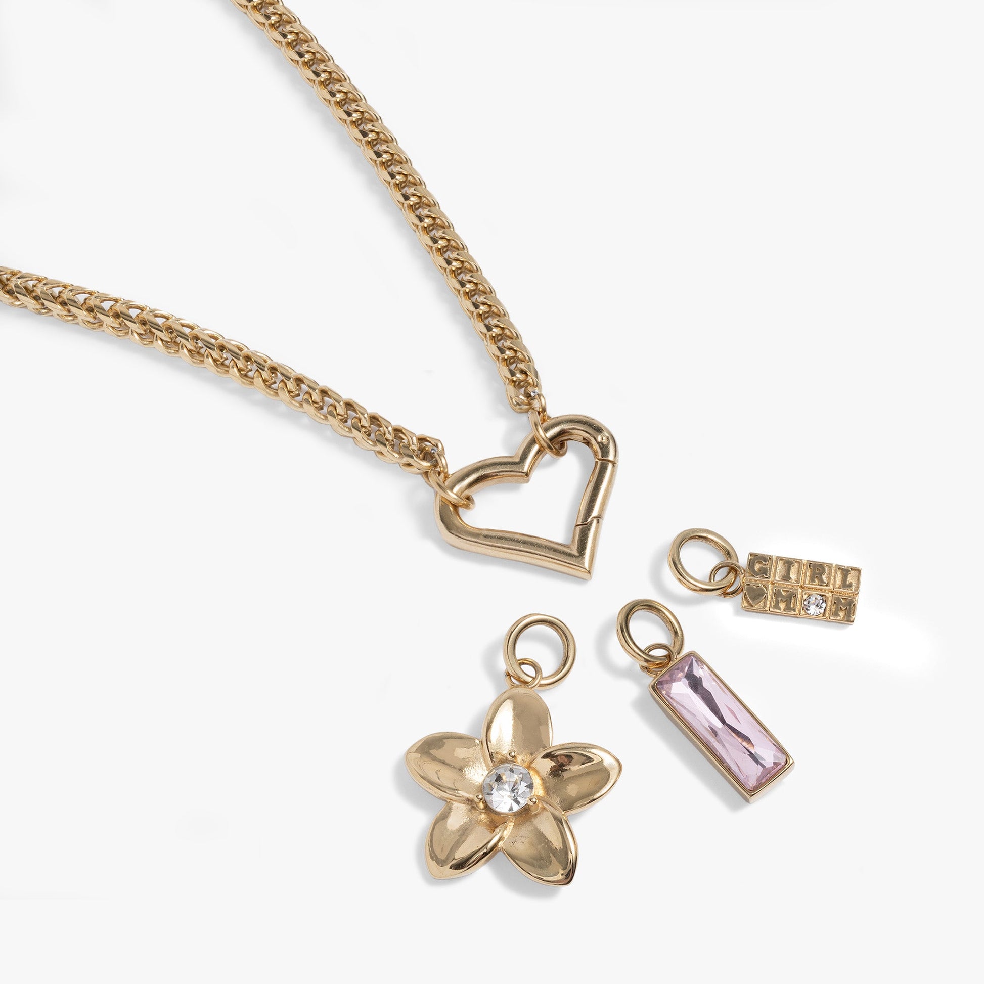 Girl Mom Interchangeable Charm Necklace ALEX AND ANI