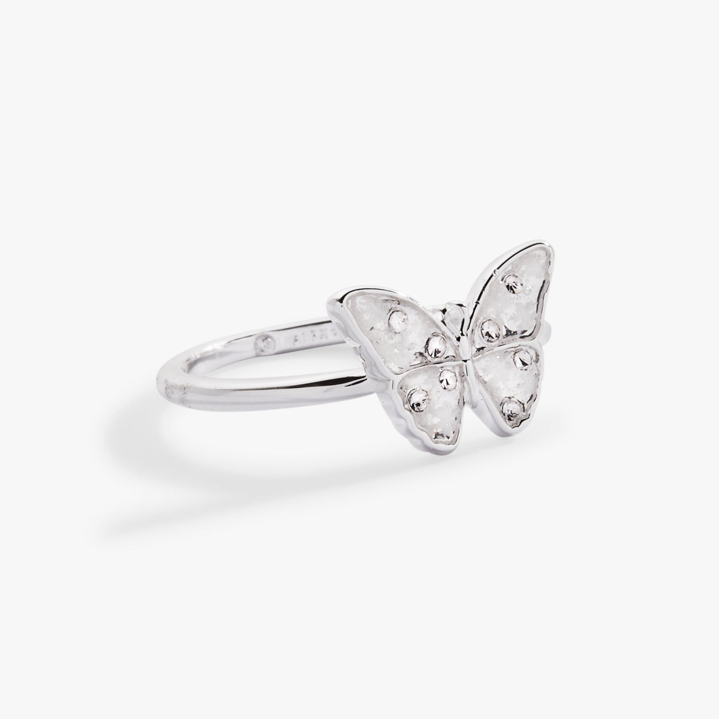 Glass Butterfly Statement Ring ALEX AND ANI