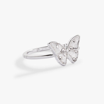 Glass Butterfly Statement Ring ALEX AND ANI