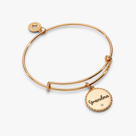 Grandma 'Wise And Warm, Her Love Feels Like Home' Charm Bangle ALEX AND ANI