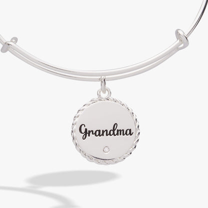 Grandma 'Wise And Warm, Her Love Feels Like Home' Charm Bangle ALEX AND ANI