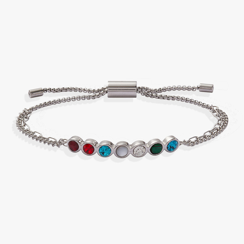 Grandma Hidden Message Acrostic Bolo Bracelet ALEX AND ANI