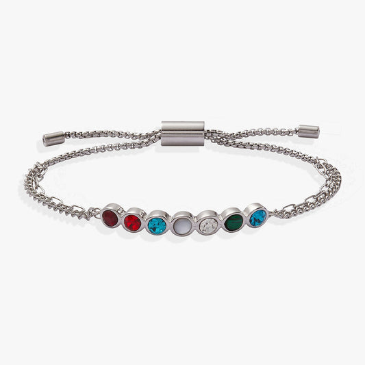 Grandma Hidden Message Acrostic Bolo Bracelet ALEX AND ANI