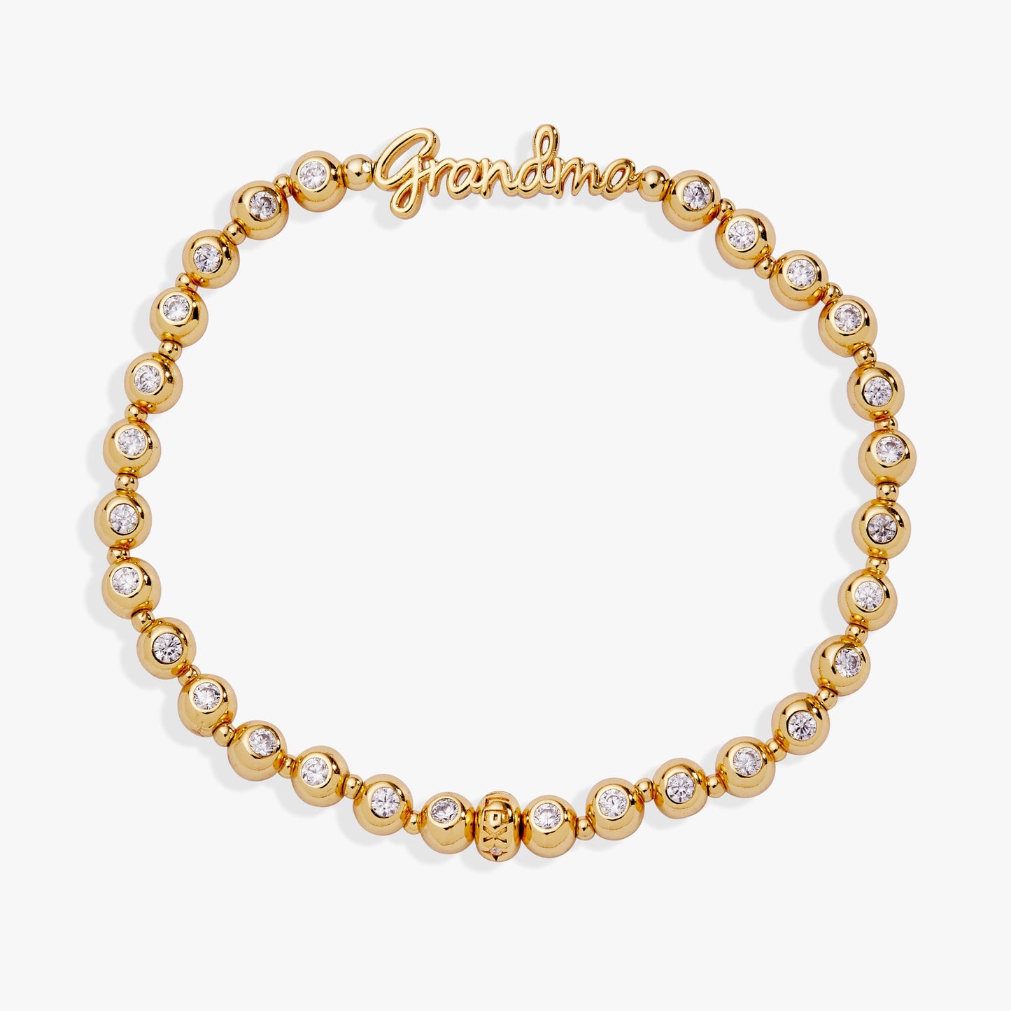 Grandma Elongated Crystal Stretch Bracelet ALEX AND ANI