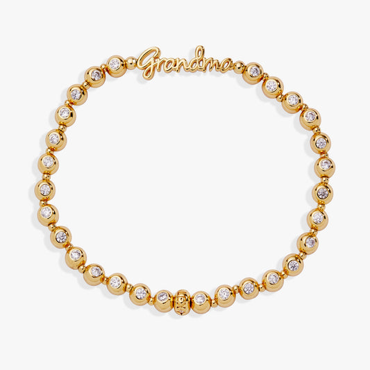 Grandma Elongated Crystal Stretch Bracelet ALEX AND ANI