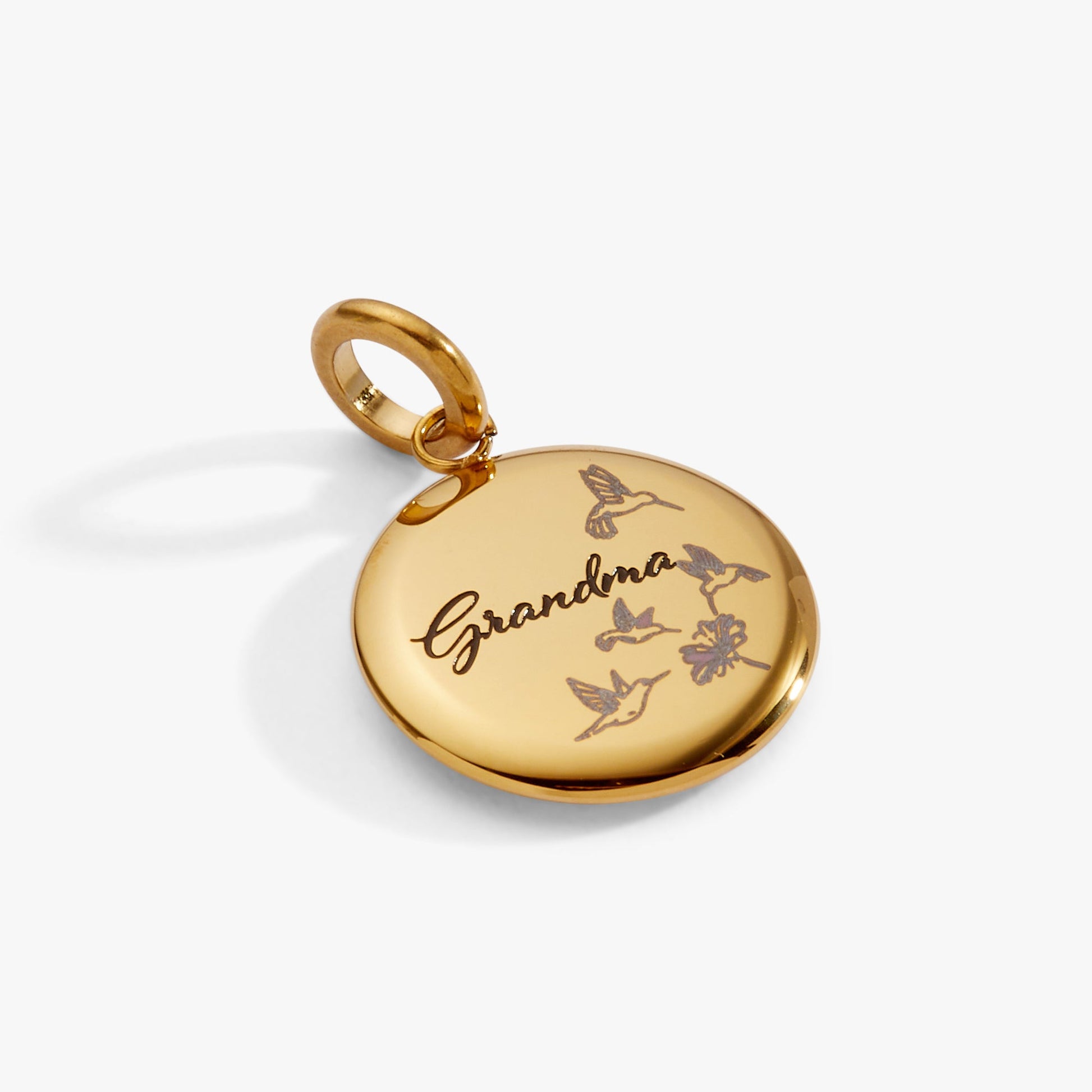 Grandma Hummingbird Disc Charm ALEX AND ANI