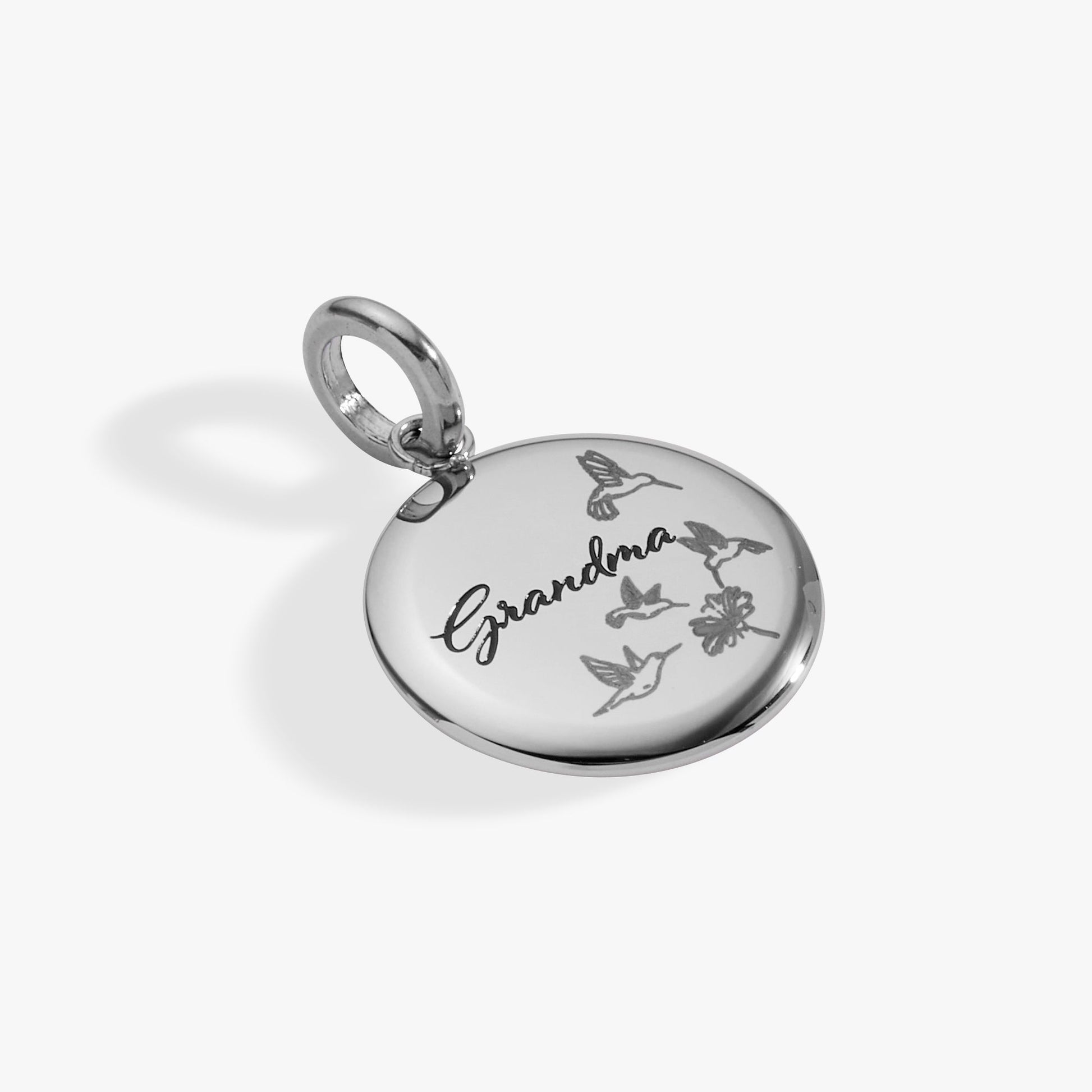 Grandma Hummingbird Disc Charm ALEX AND ANI