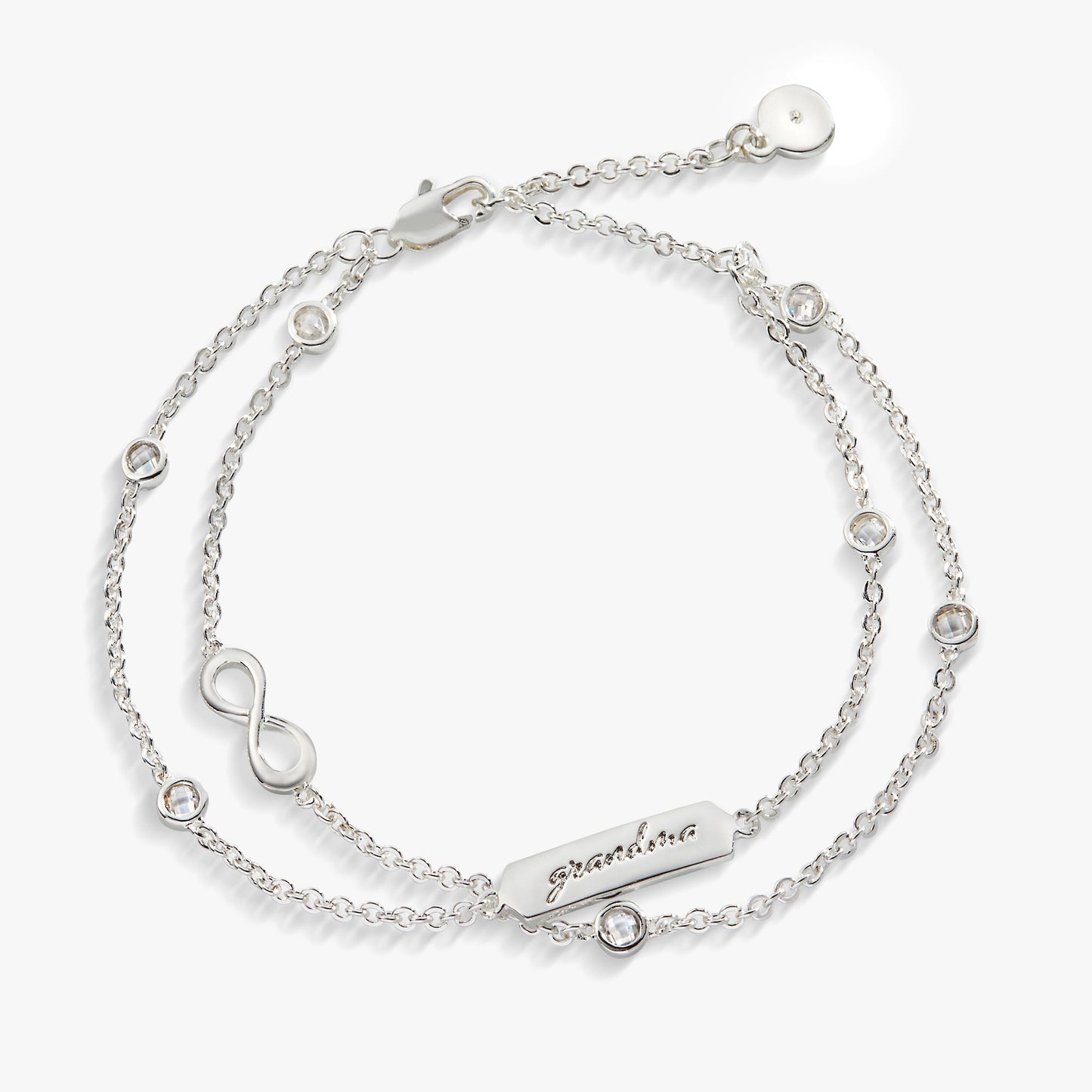 Grandma Infinity Chain Double Strand Bracelet ALEX AND ANI