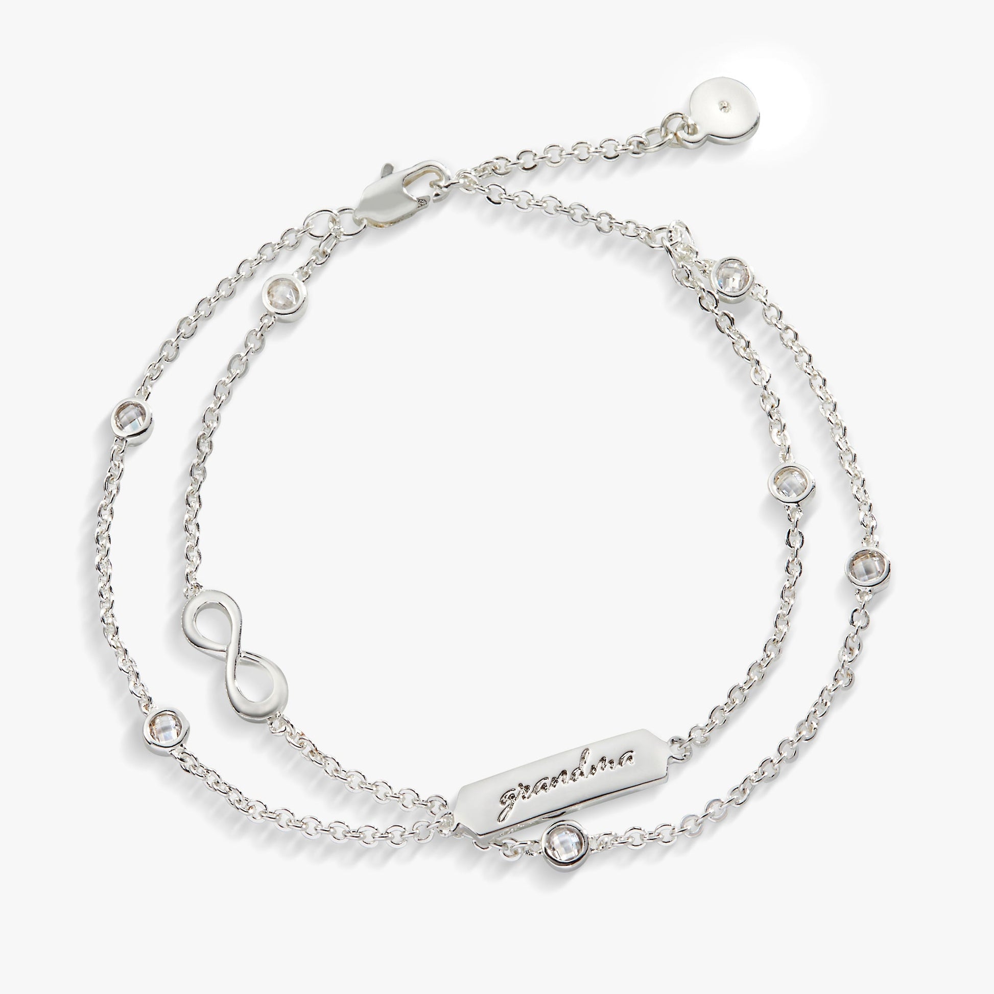Grandma Infinity Chain Double Strand Bracelet ALEX AND ANI