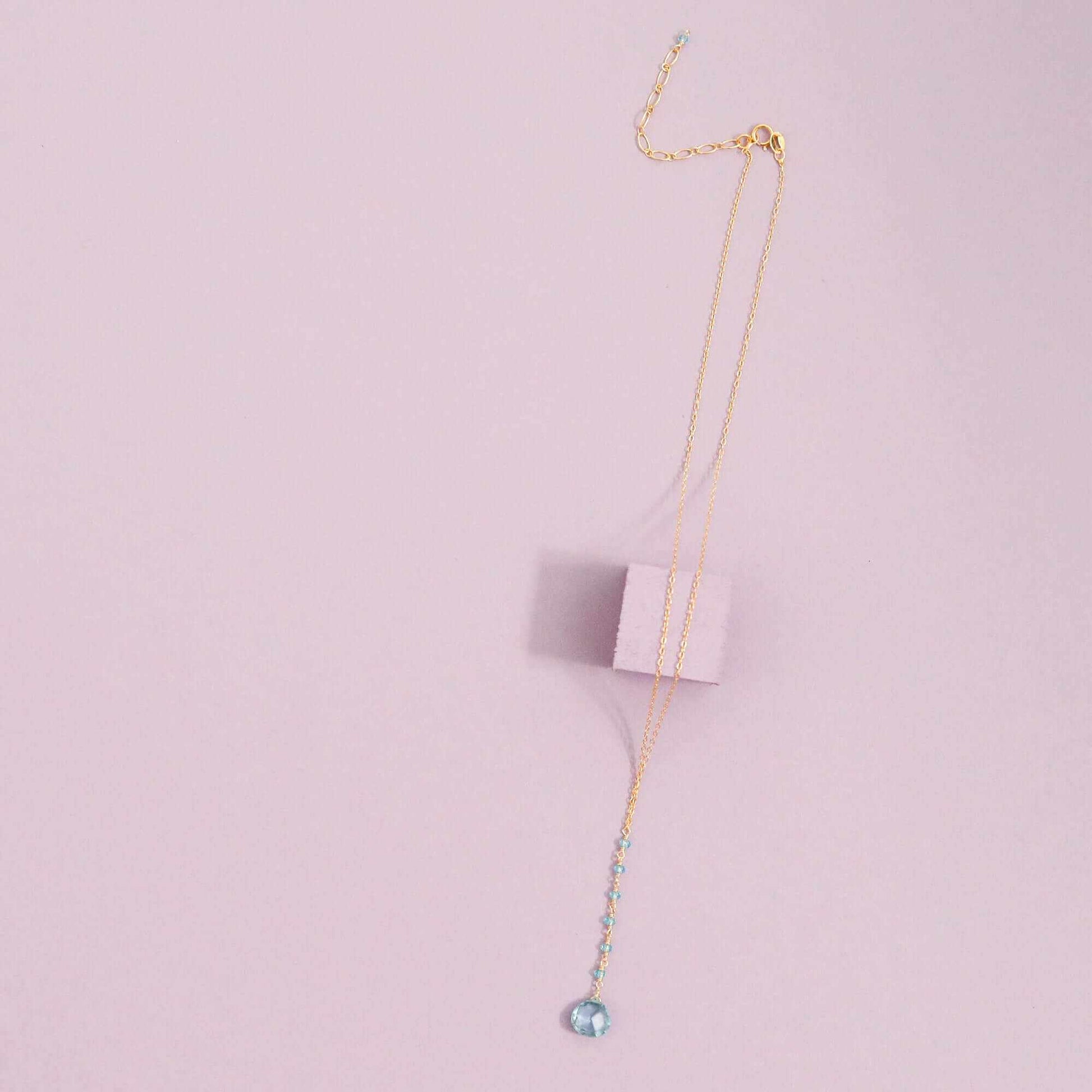 Green Amethyst Mini Yoga PendantYoga  pendant necklace with a green amethyst (a.k.a. prasiolite) gemstone and peridot accent stones- 18-20" long with a 2" extender chain- Pendant drop is 2" long- 1NecklacesPARKEN JEWELRYVettedArcGreen Amethyst Mini Yoga Pendant
