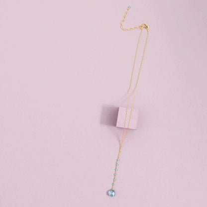 Green Amethyst Mini Yoga PendantYoga  pendant necklace with a green amethyst (a.k.a. prasiolite) gemstone and peridot accent stones- 18-20" long with a 2" extender chain- Pendant drop is 2" long- 1NecklacesPARKEN JEWELRYVettedArcGreen Amethyst Mini Yoga Pendant