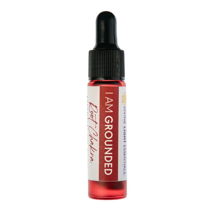 I Am Grounded Essential Oil Elixir - Root Chakra -  Safety - Security - Stability Divine Light Codes