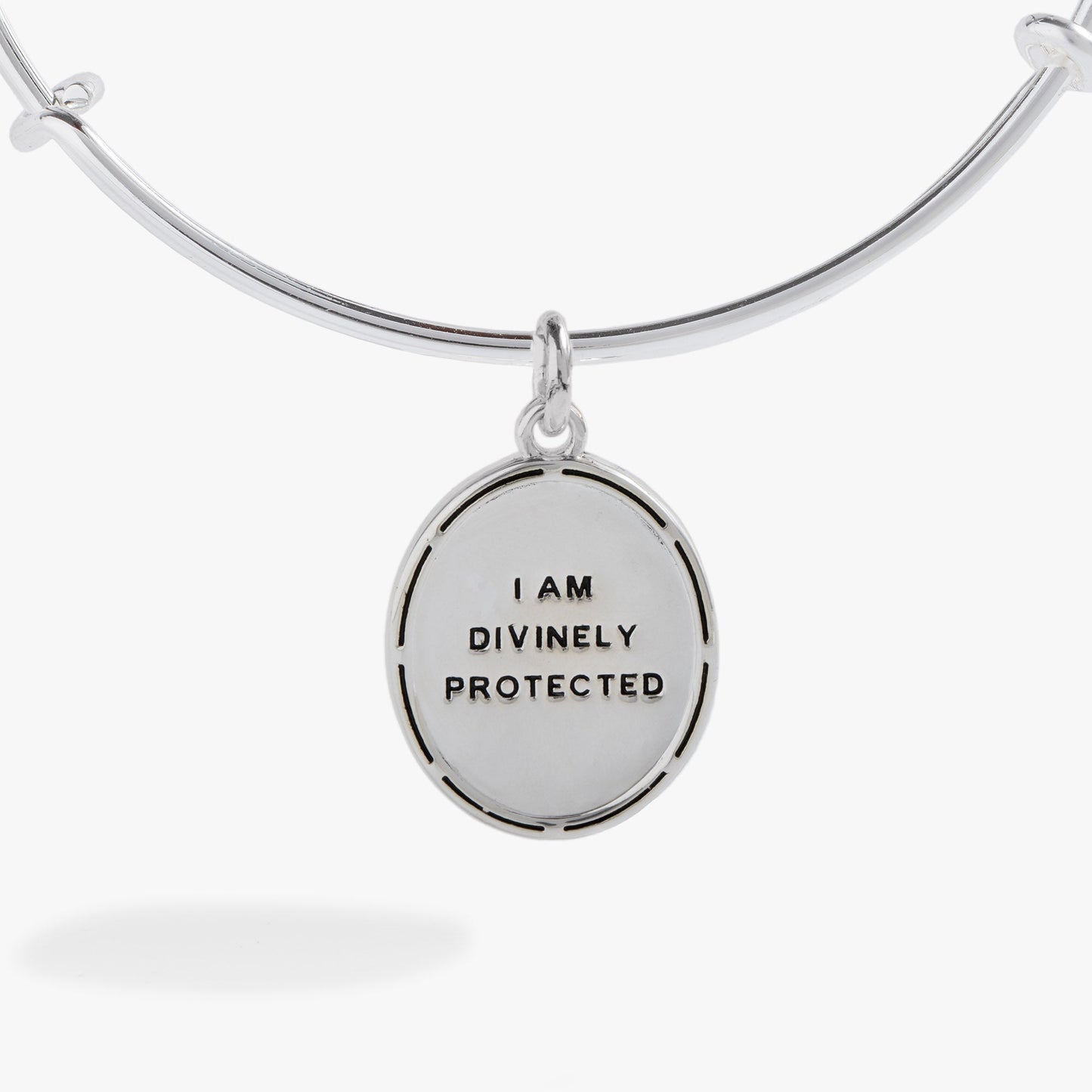 Two-Tone Guardian Angel Bangle ALEX AND ANI