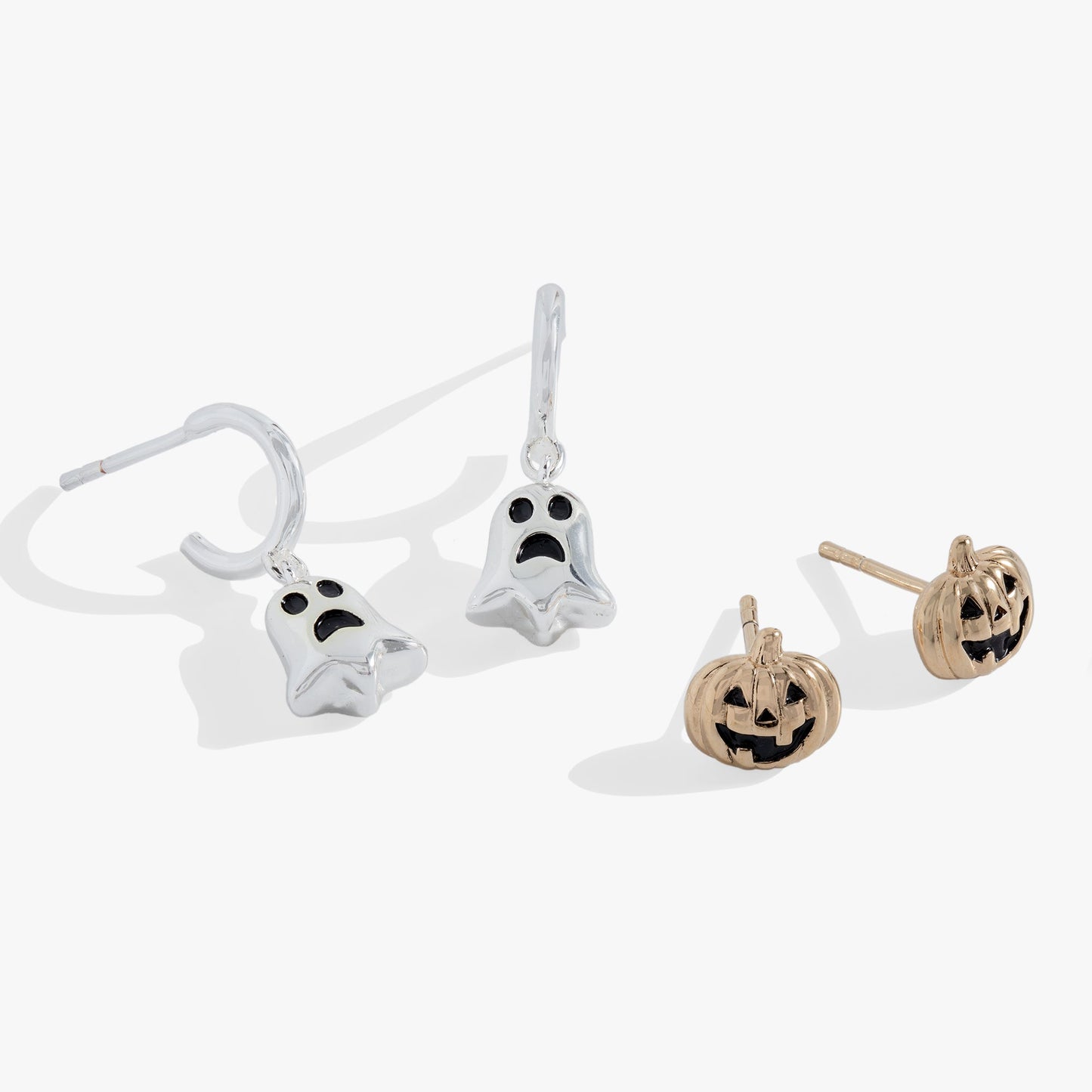Ghost and Pumpkin Earring Set ALEX AND ANI