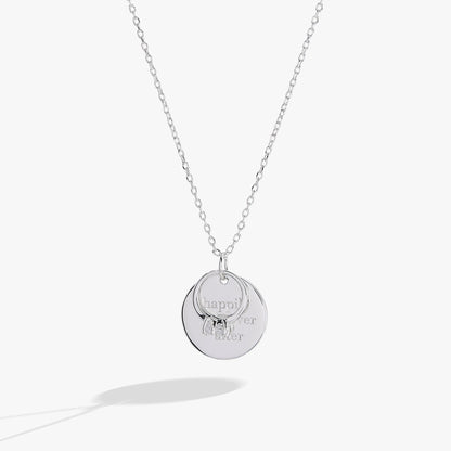 “Happily Ever After” Duo Charm Pendant Necklace ALEX AND ANI