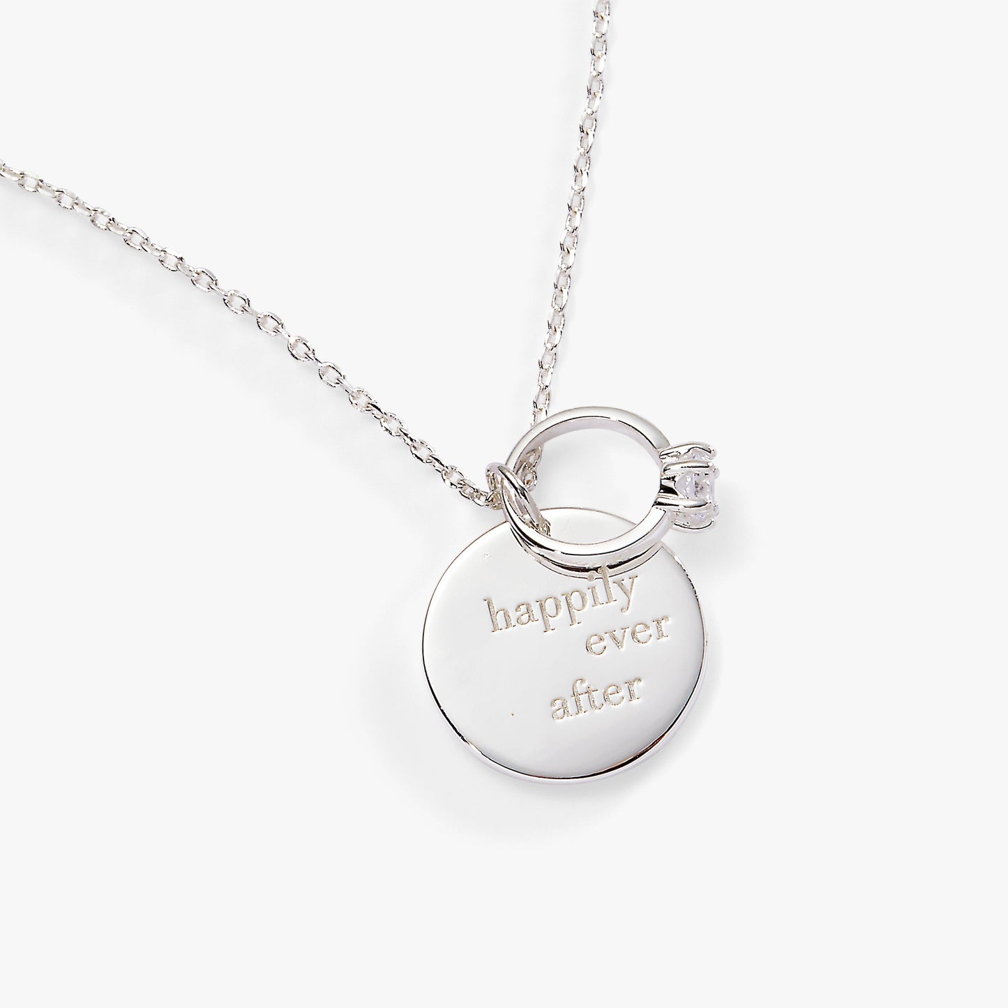 “Happily Ever After” Duo Charm Pendant Necklace ALEX AND ANI