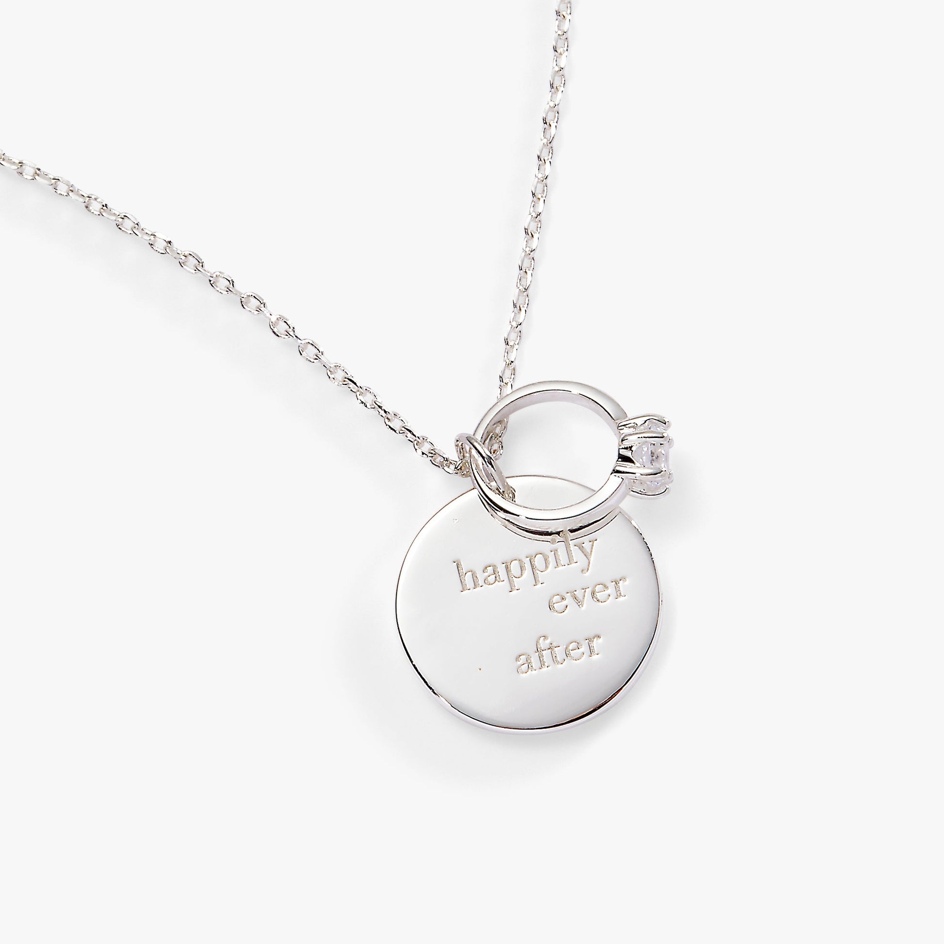 “Happily Ever After” Duo Charm Pendant Necklace ALEX AND ANI