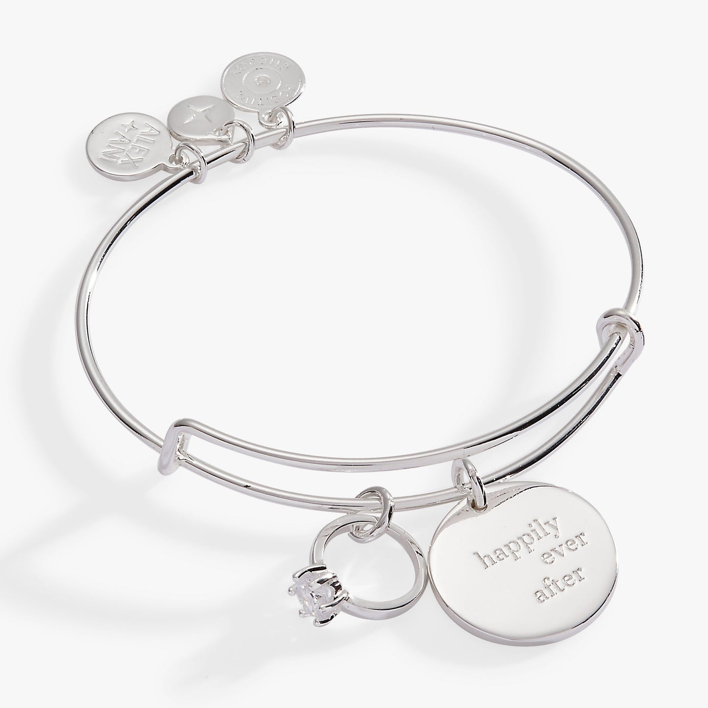 “Happily Ever After” Duo Charm Bangle ALEX AND ANI