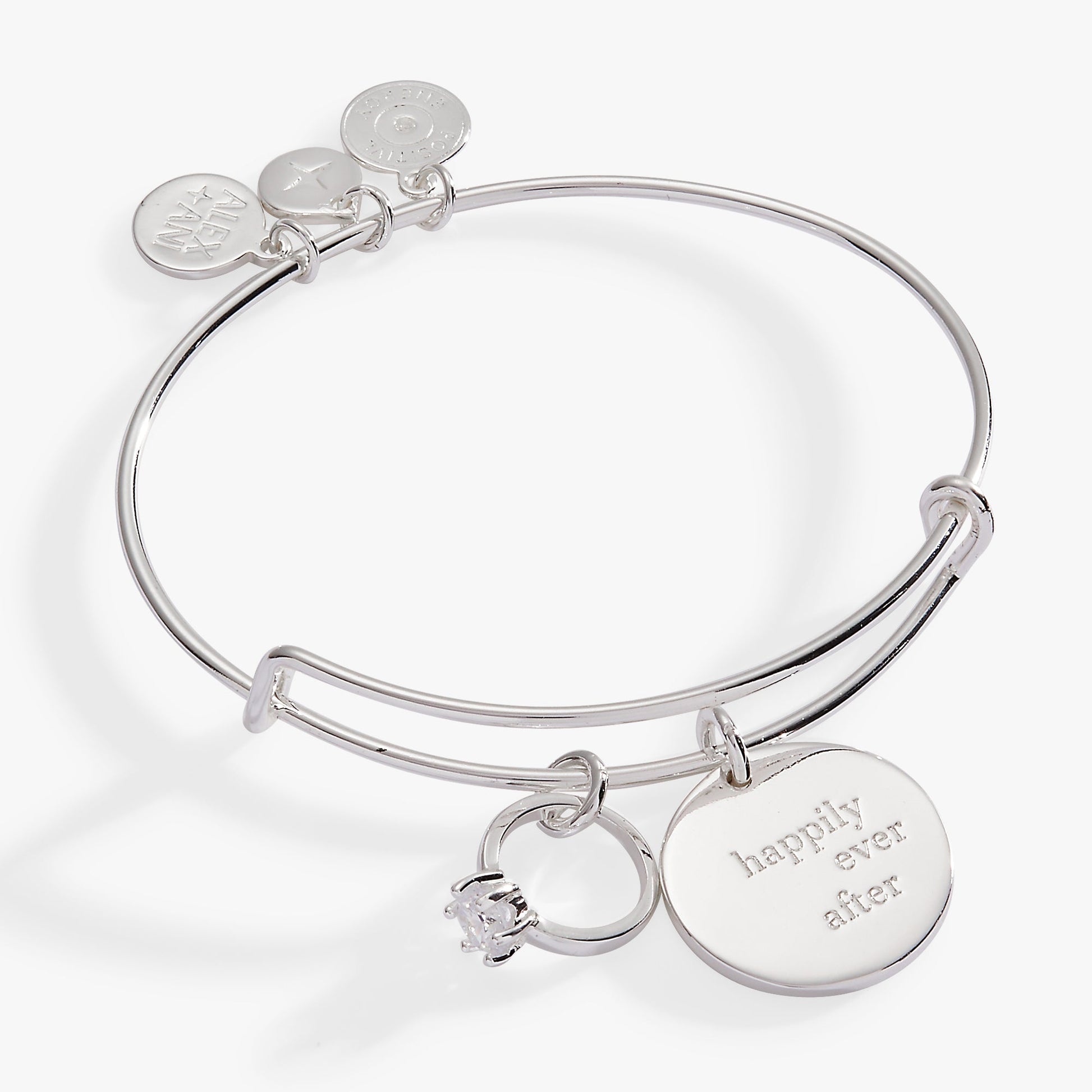 “Happily Ever After” Duo Charm Bangle ALEX AND ANI