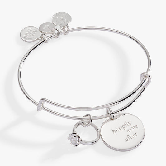“Happily Ever After” Duo Charm Bangle ALEX AND ANI