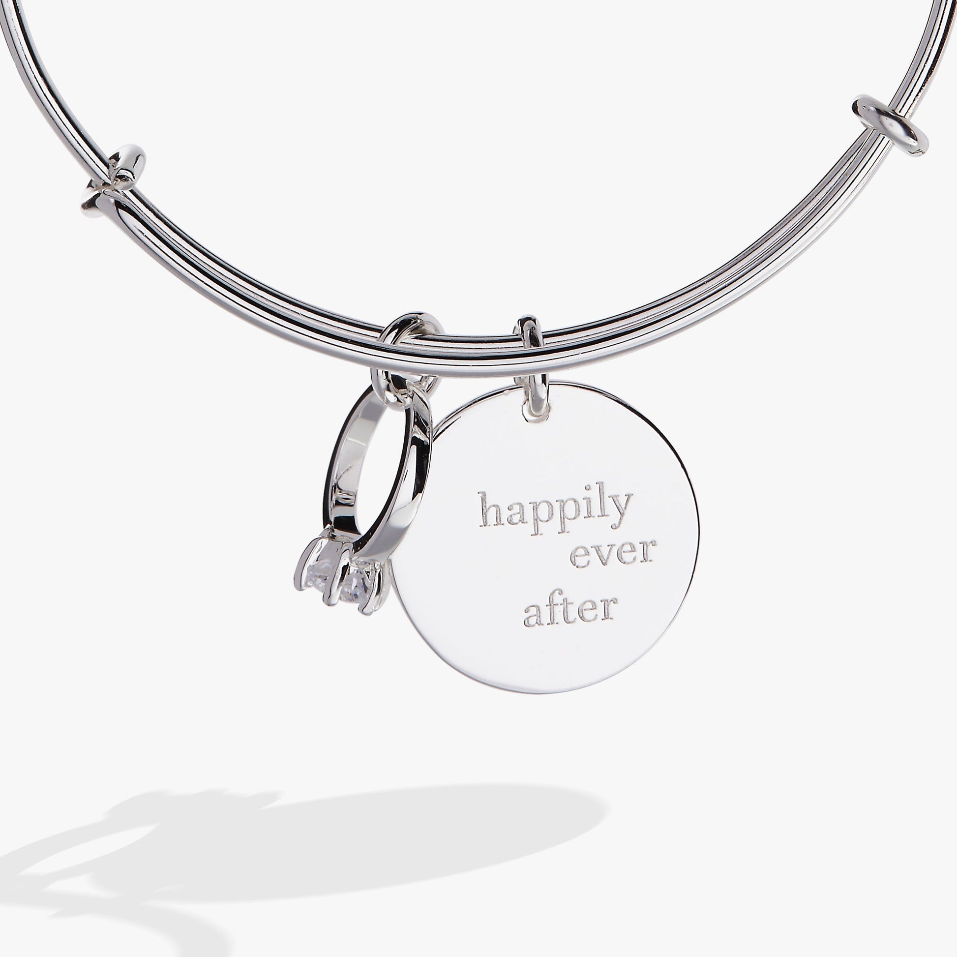 “Happily Ever After” Duo Charm Bangle ALEX AND ANI