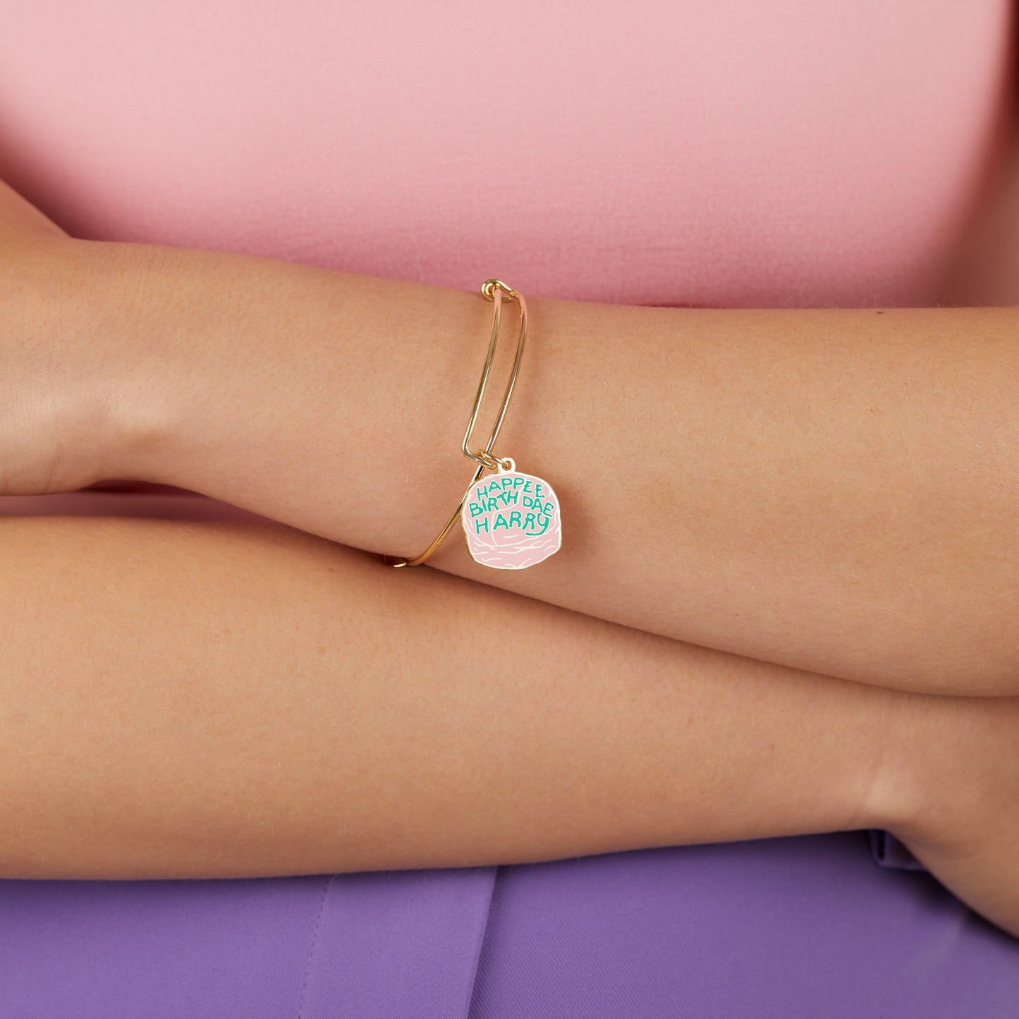 Harry Potter™, Celebrate Cake Charm Bangle ALEX AND ANI
