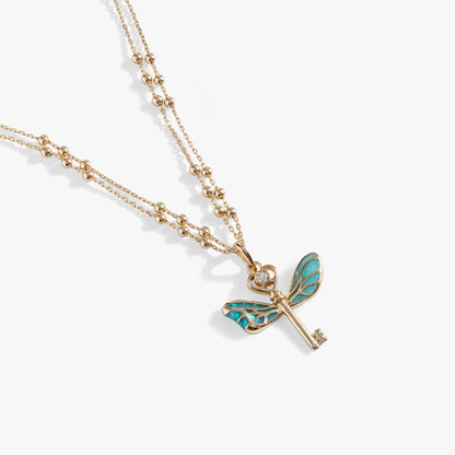 Harry Potter™ Flying Keys Necklace ALEX AND ANI