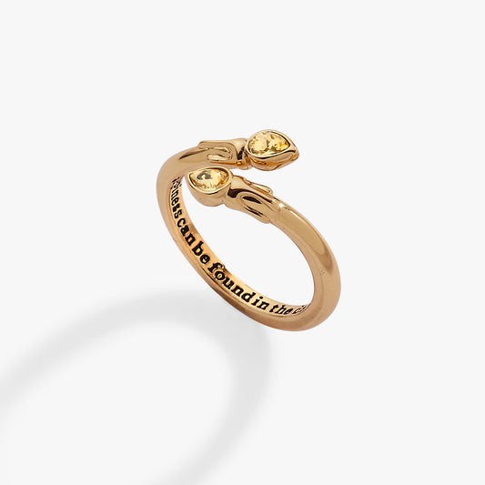 Harry Potter™ Great Hall Candle Wrap Ring ALEX AND ANI