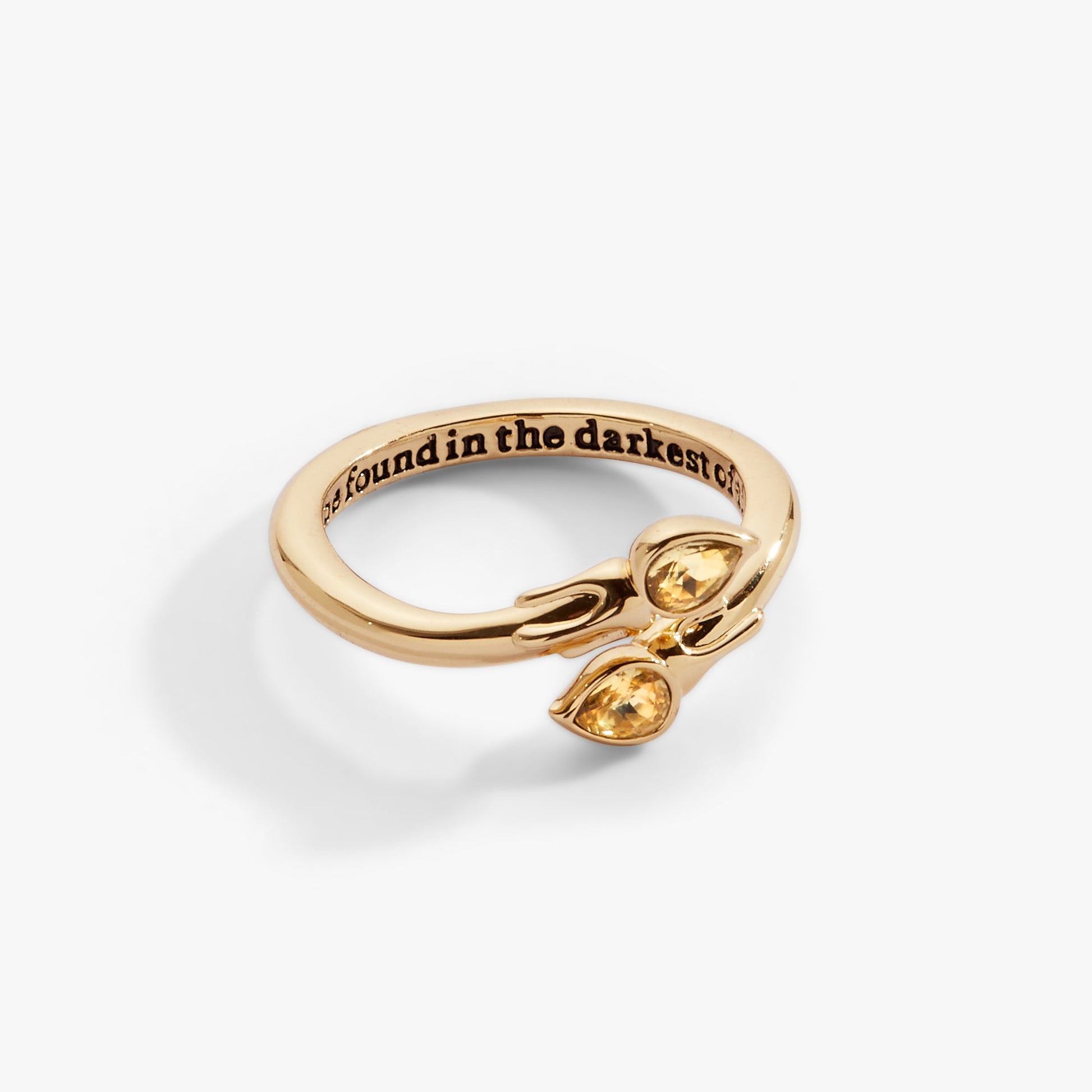 Harry Potter™ Great Hall Candle Wrap Ring ALEX AND ANI