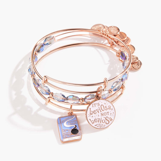 Harry Potter™ Hermione 'Leviosa' Bangle Set of 3 ALEX AND ANI