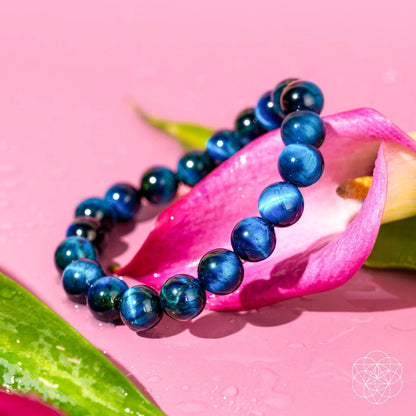 Hawk’s Focus – Royal Blue Tiger’s Eye Bracelet Conscious Items