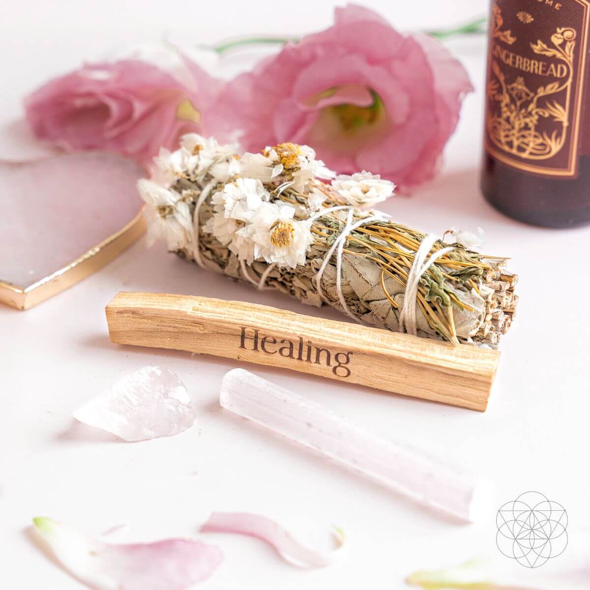 Heal My Heart - Holistic Healing Smudge Kit (5 pieces) Conscious Items