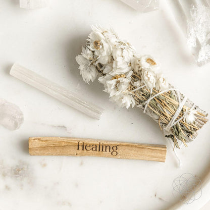 Heal My Heart - Holistic Healing Smudge Kit (5 pieces) Conscious Items