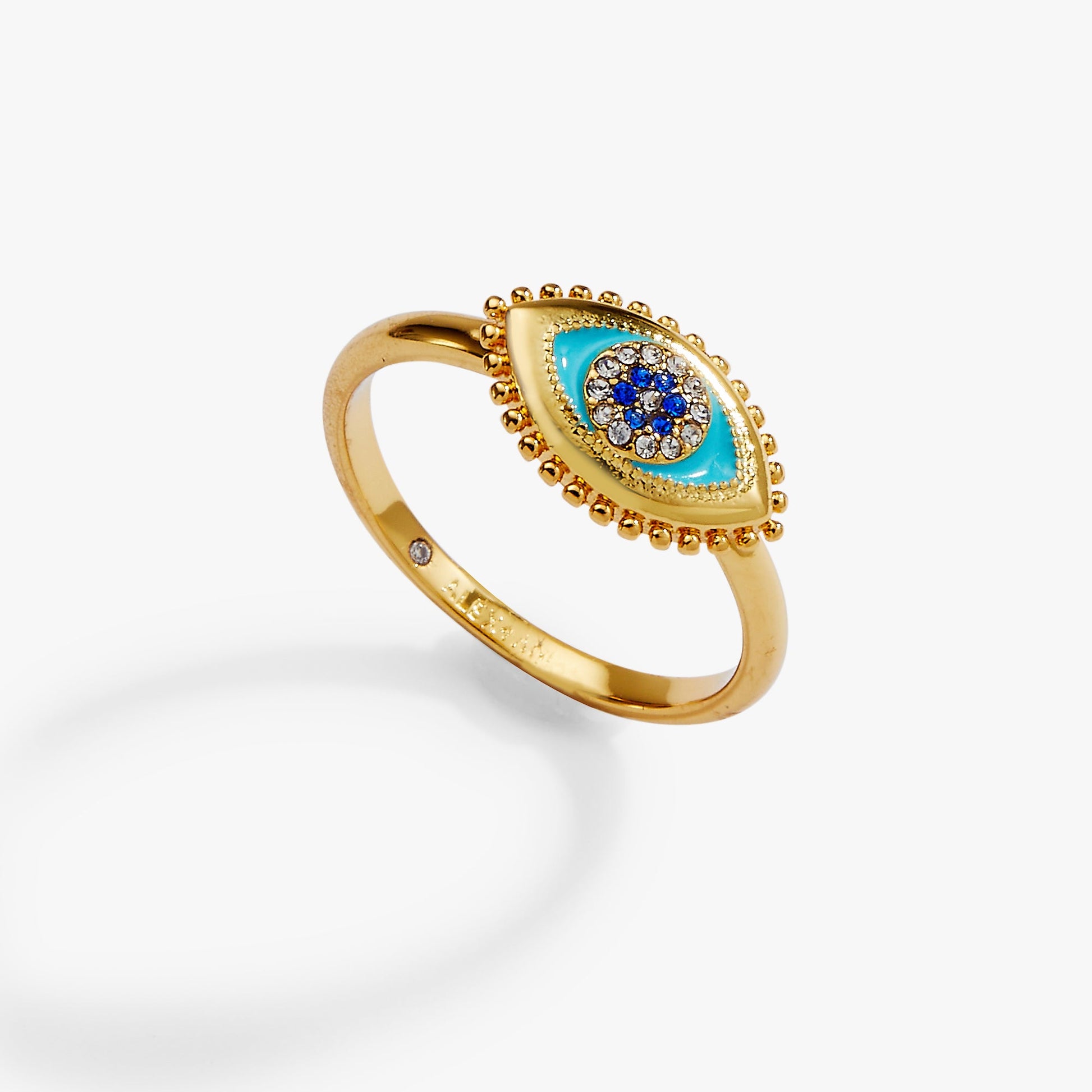 Healing Stone Evil Eye Ring ALEX AND ANI
