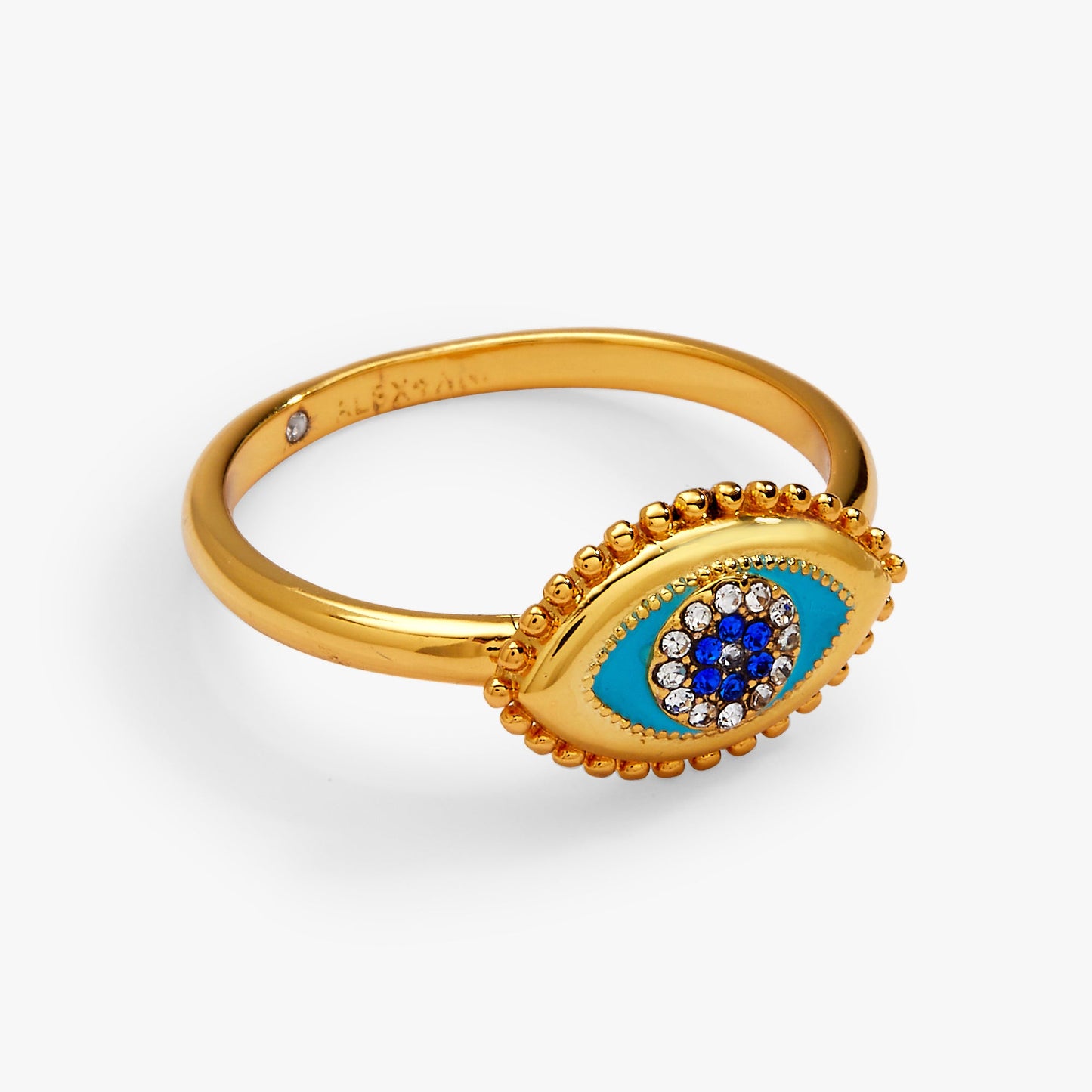 Healing Stone Evil Eye Ring ALEX AND ANI