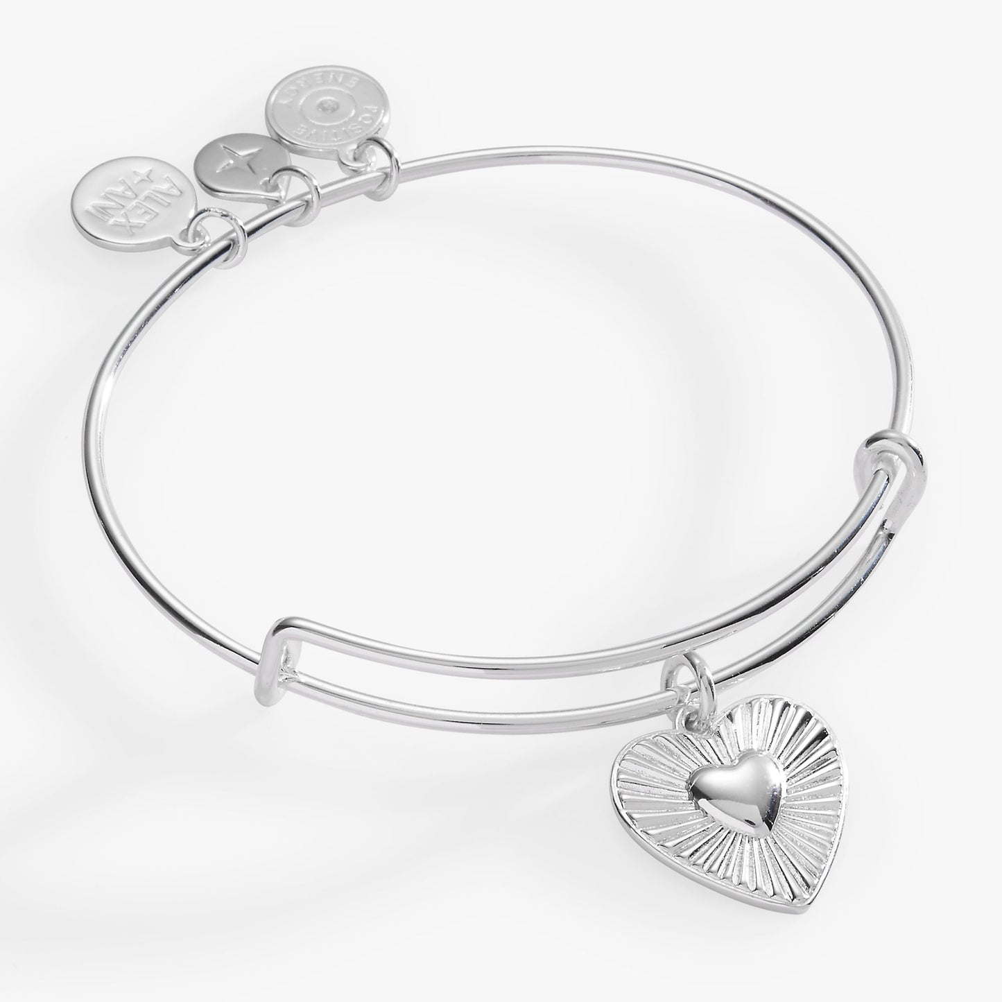 Heartburst Charm Bangle ALEX AND ANI