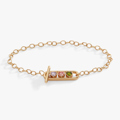 Heart Crystal Toggle Bracelet ALEX AND ANI