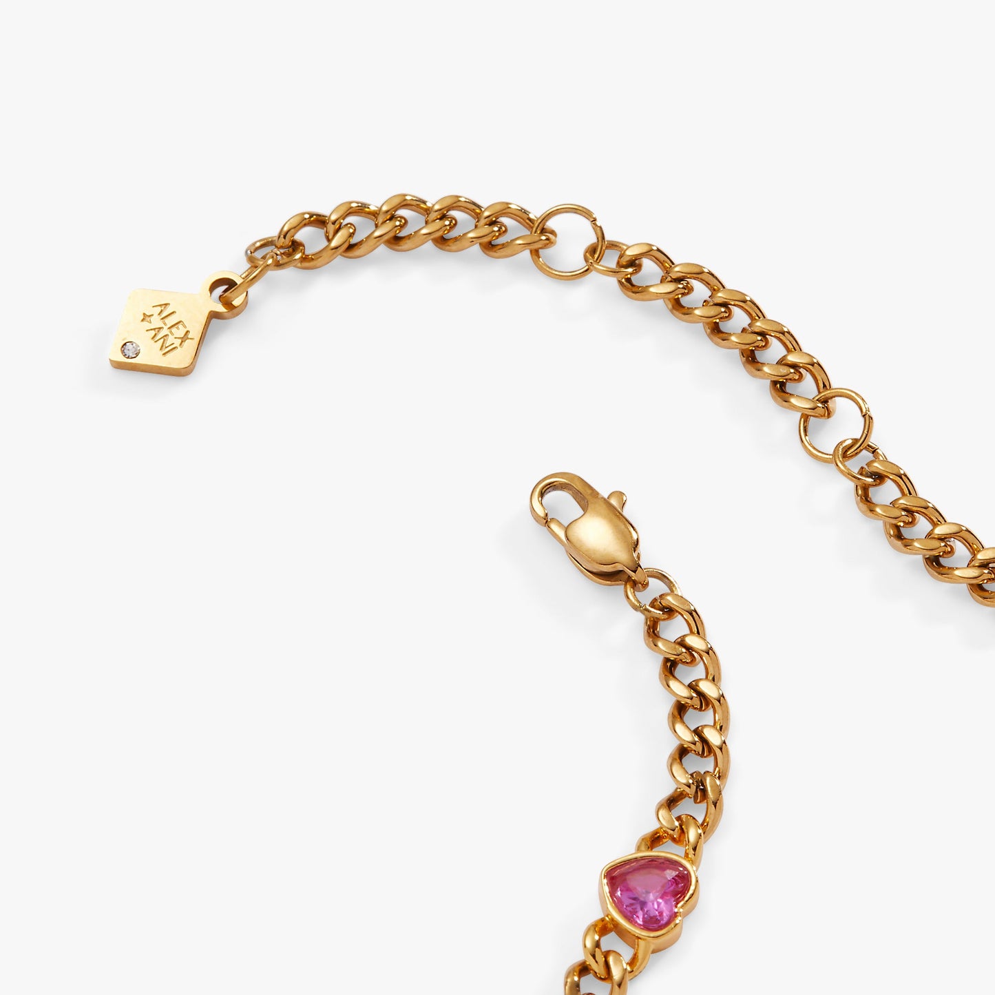 Heart Curb Chain Bracelet ALEX AND ANI