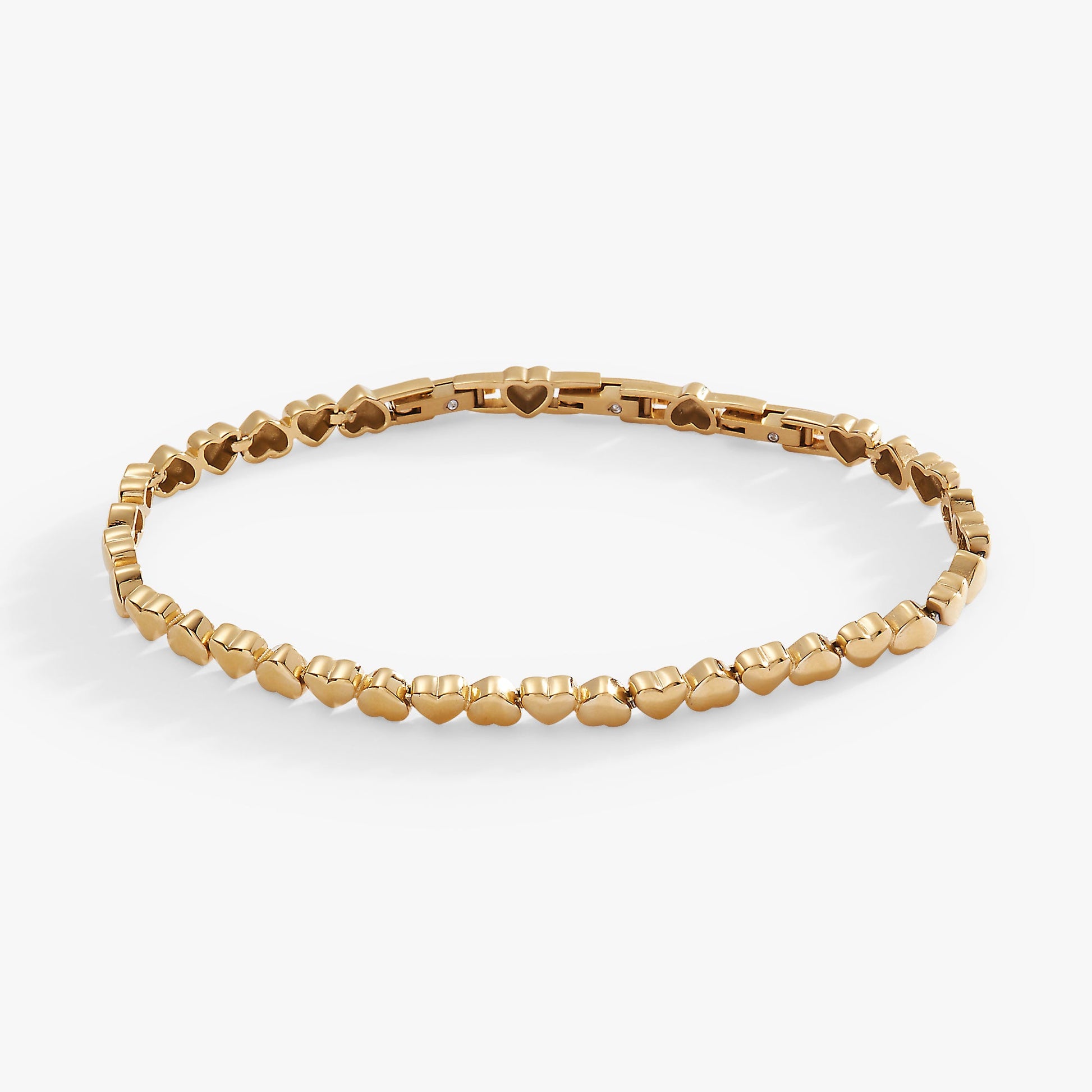 Heart Charm Tennis Bracelet ALEX AND ANI