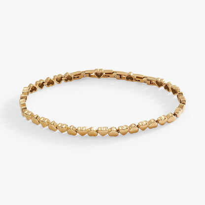 Heart Charm Tennis Bracelet ALEX AND ANI