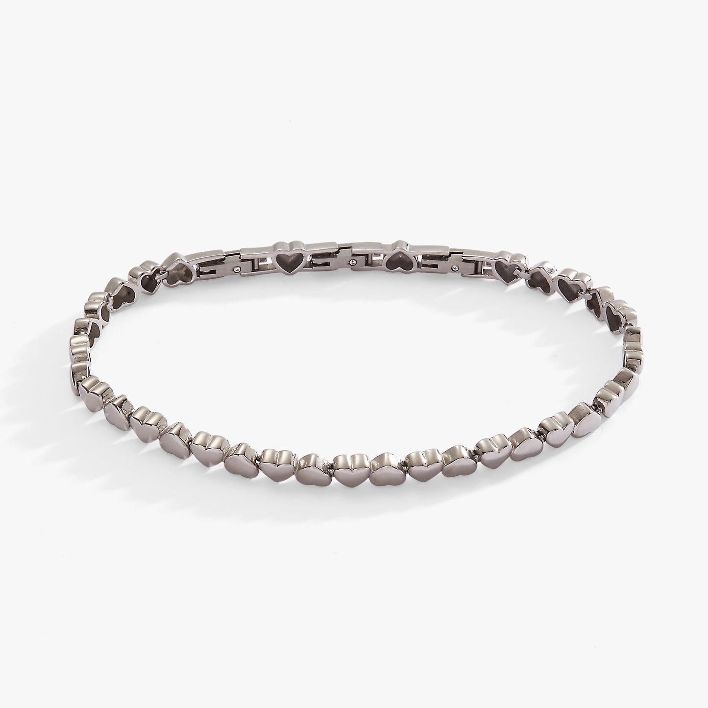 Heart Charm Tennis Bracelet ALEX AND ANI