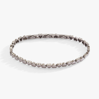 Heart Charm Tennis Bracelet ALEX AND ANI