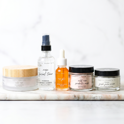 Starter Radiant Clean Beauty Face Kit Pretty farm girl