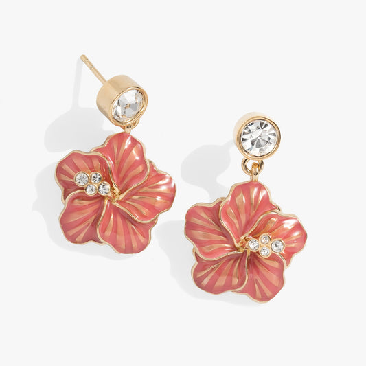 Hibiscus Drop Earrings ALEX AND ANI