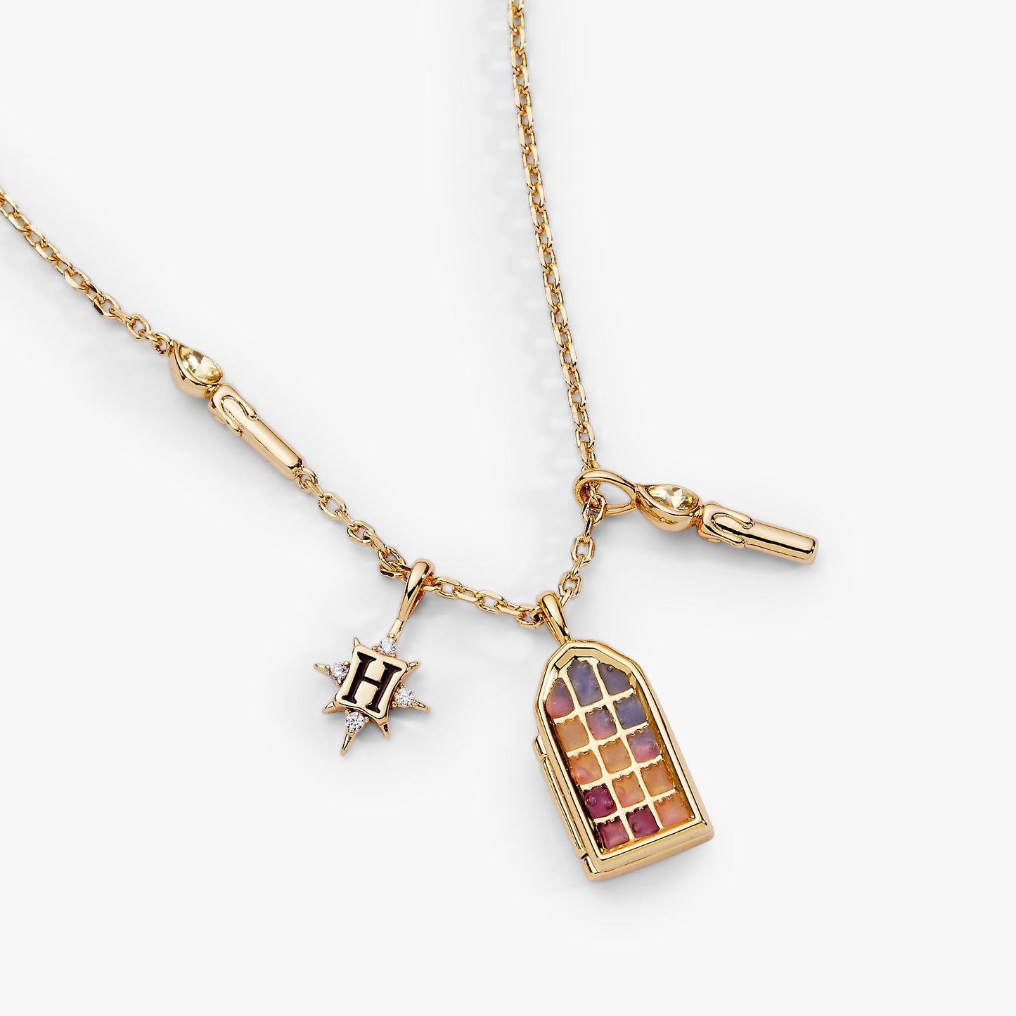 Harry Potter™ Hogwarts Great Hall Cluster Charm Necklace ALEX AND ANI