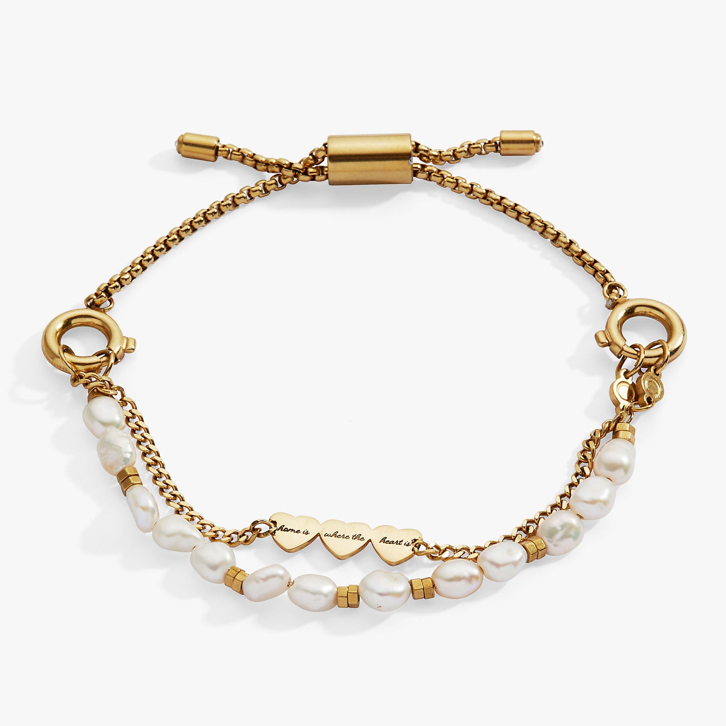 'Home Is Where The Heart Is' Pearl Stranded™ Bracelet Set ALEX AND ANI