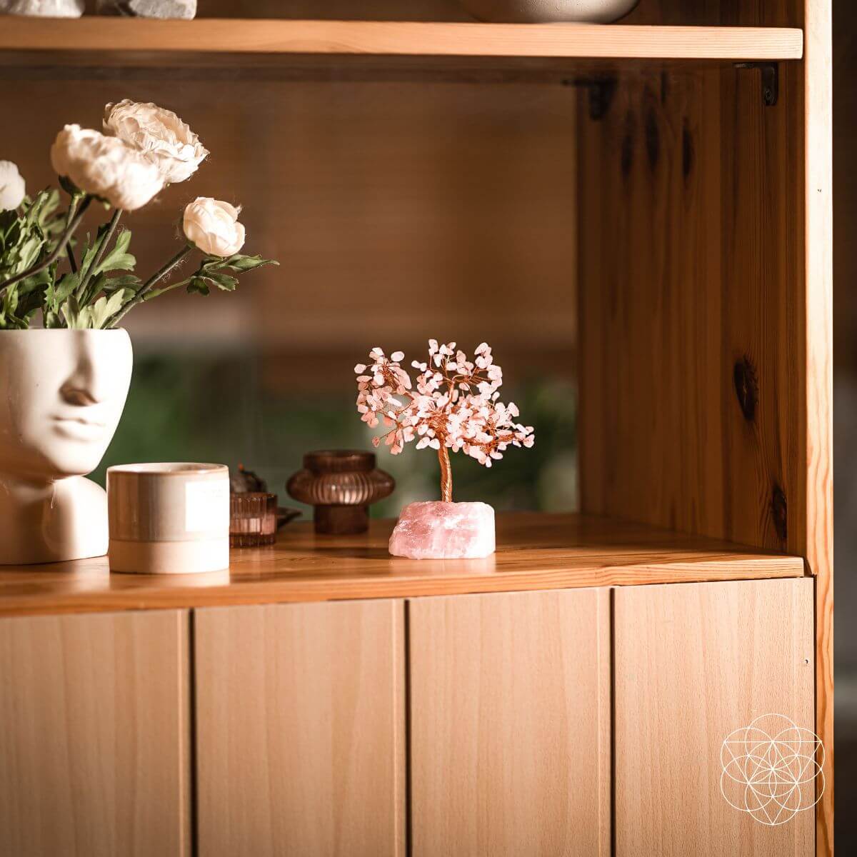 Home Sweet Home - Feng Shui Rose Quartz Tree Conscious Items